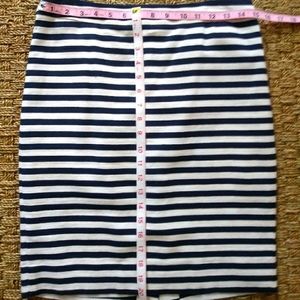 J. Crew Linen Pencil Skirt